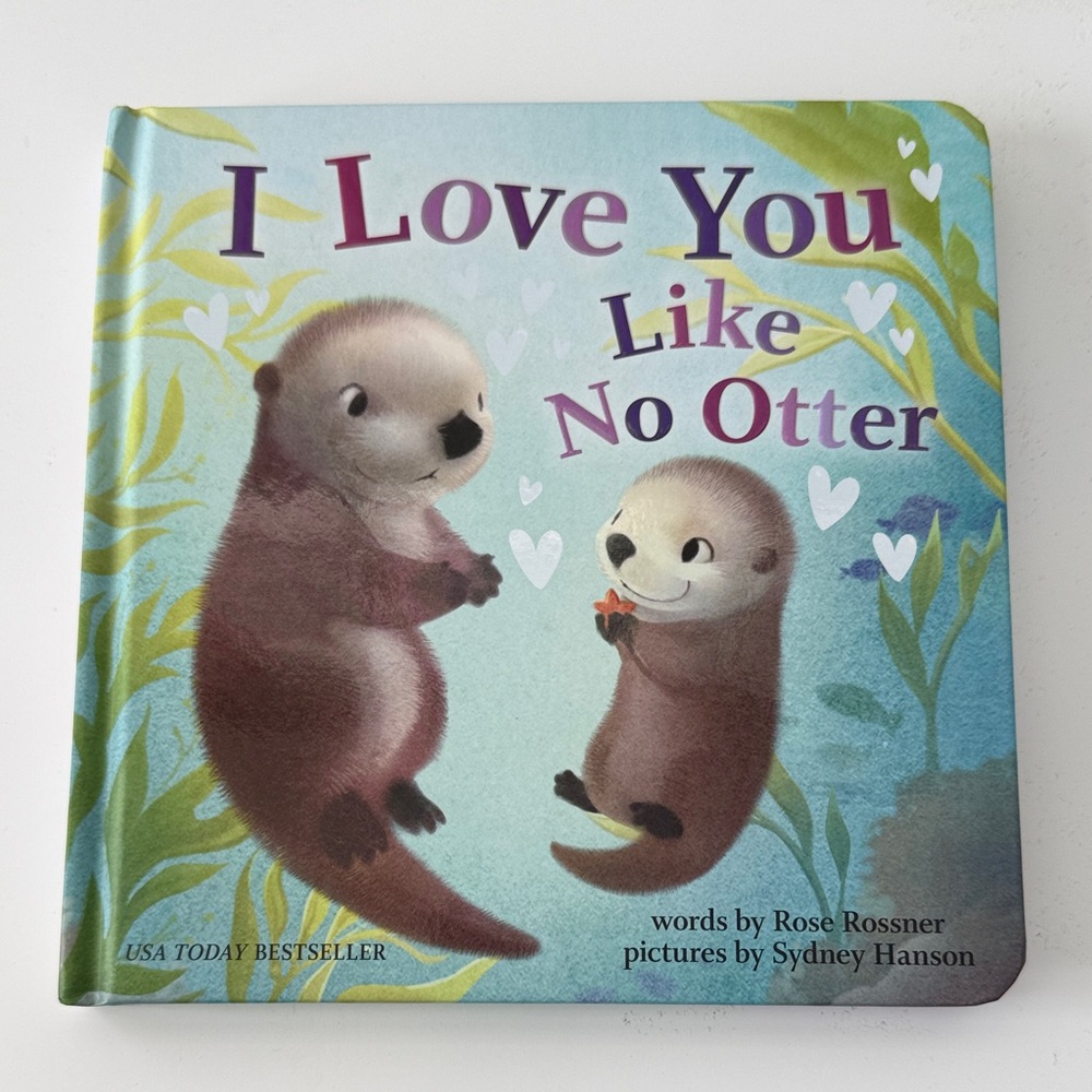 I Love You Like No Otter Book Children’s Board Book. New
